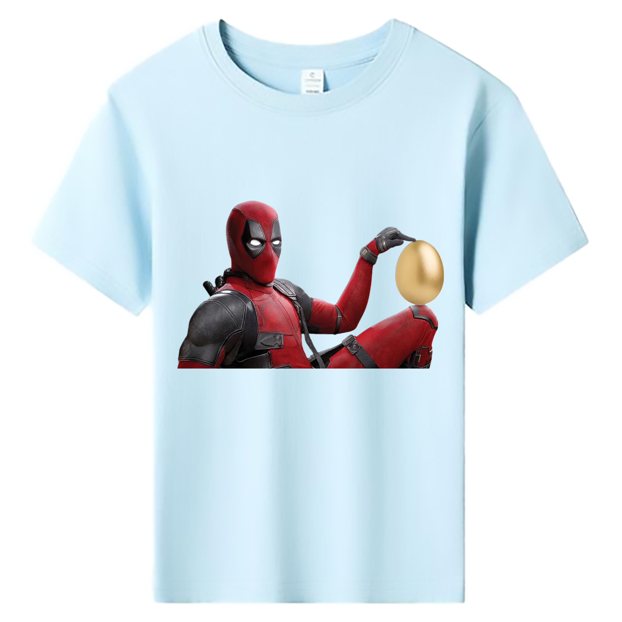 （画像用） Deadpool デッドプール 綿100％キッズTシャツ（フロントプリント）